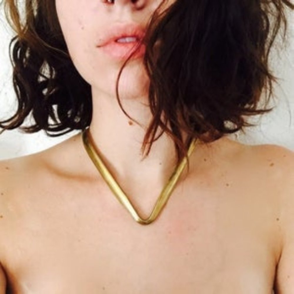 Vintage Gold Plated Choker